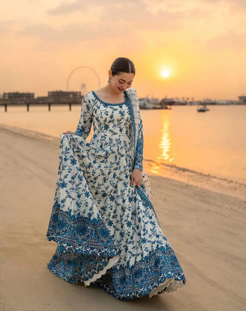 Memani (Printed Frock 2 PCs)