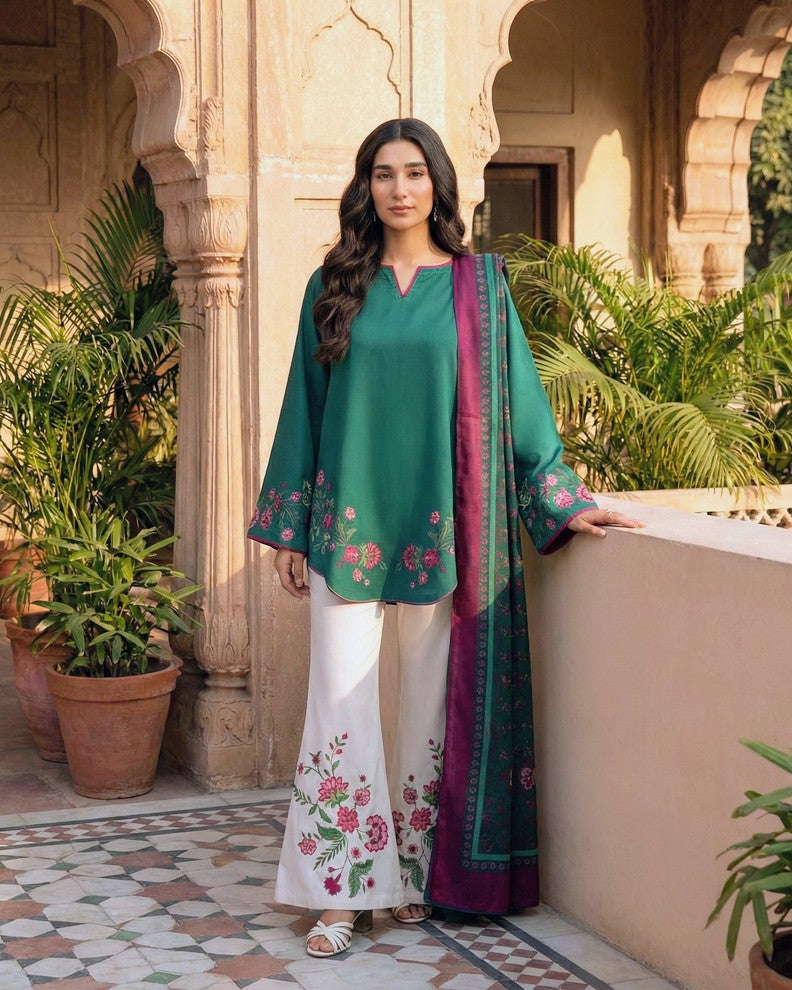 Mehroo (Stitched 3 Pcs)