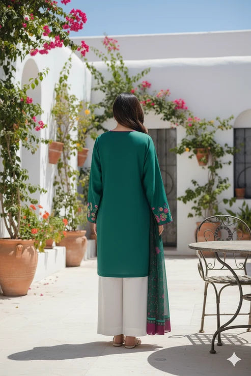 Mehroo (Stitched 3 Pcs)