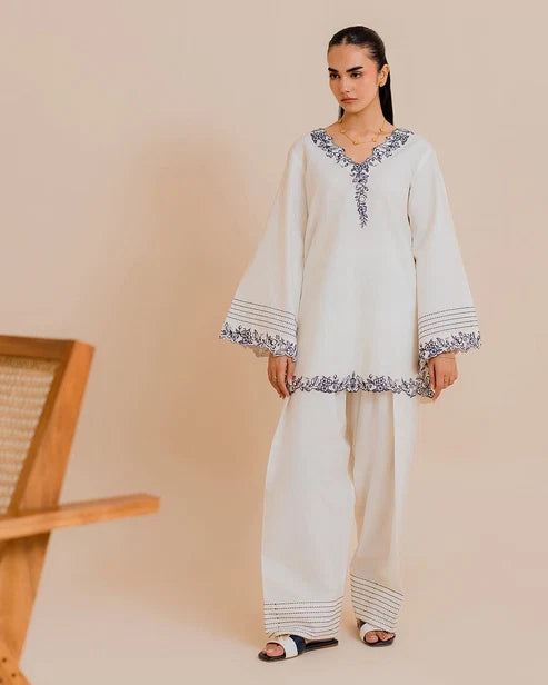 Azure (Stitched 3 Pcs)