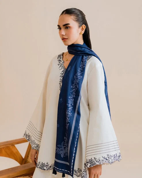 Azure (Stitched 3 Pcs)