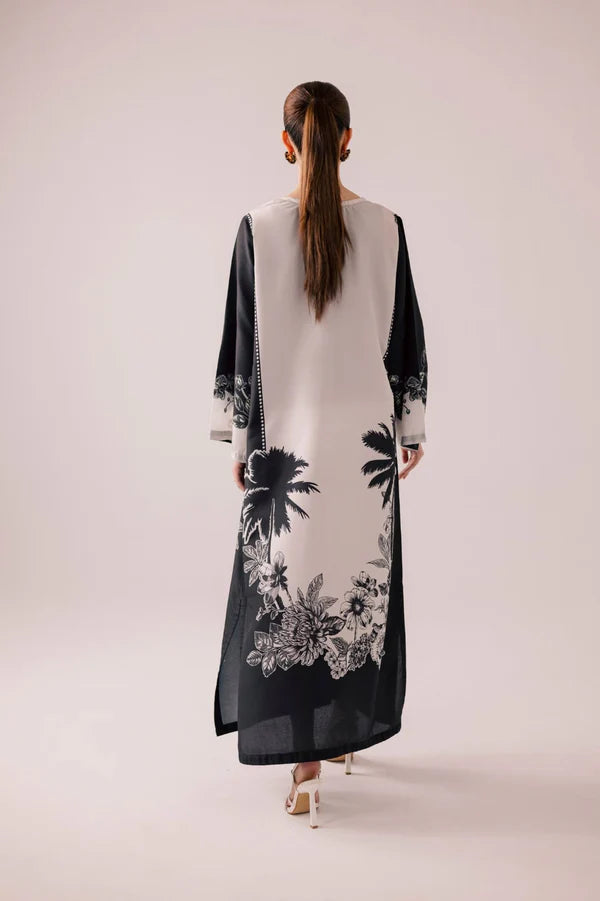 Melody Kaftan ( Stitched 2 Pcs)